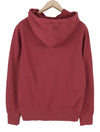 Red Cotton Hoodie