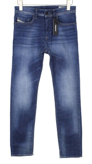 DIESEL Buster 084GR Men Jeans W28/L32 Blue Stretch Regular Slim Taper Fitted