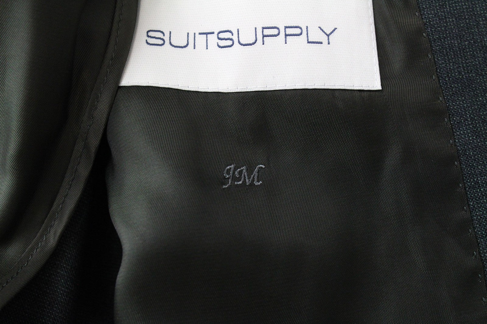 SUITSUPPLY La Spalla Men Suit UK42L Single-Breasted Green Pure Wool 2 Piece