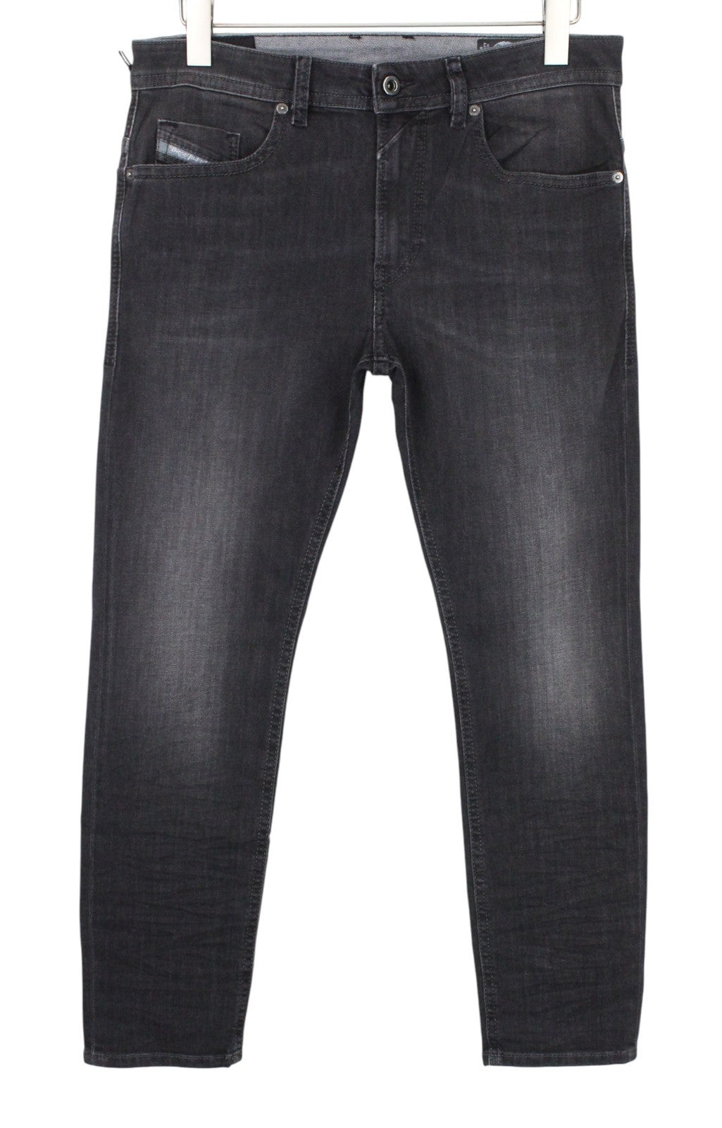 DIESEL Thommer 0687J Men Jeans W32/L30 Slim-Skinny Dark Grey Cotton Stretch