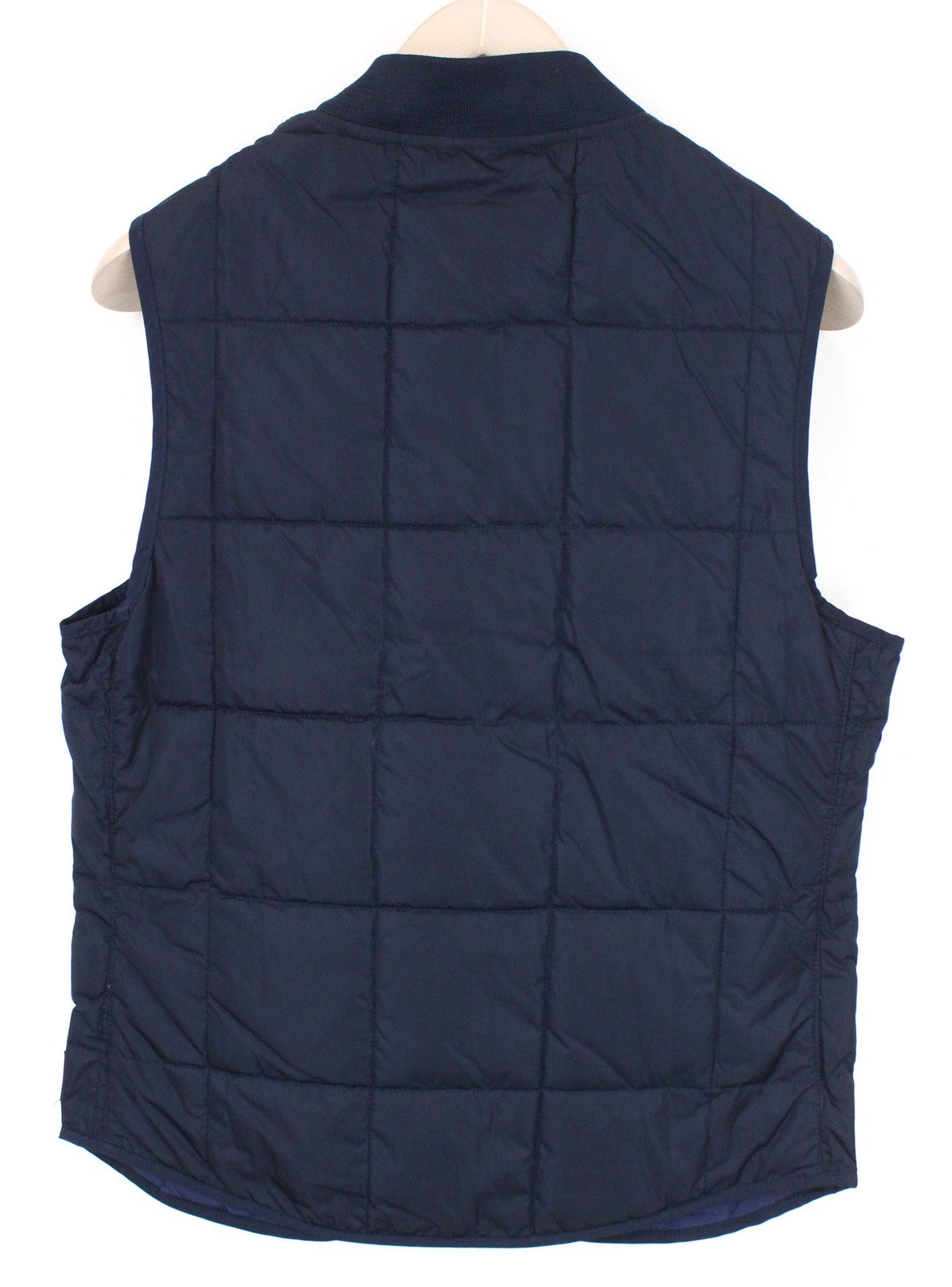 SCOTCH & SODA Ams Couture Men Jacket S Blue Sleeveless Zip Padded Lined Gilet