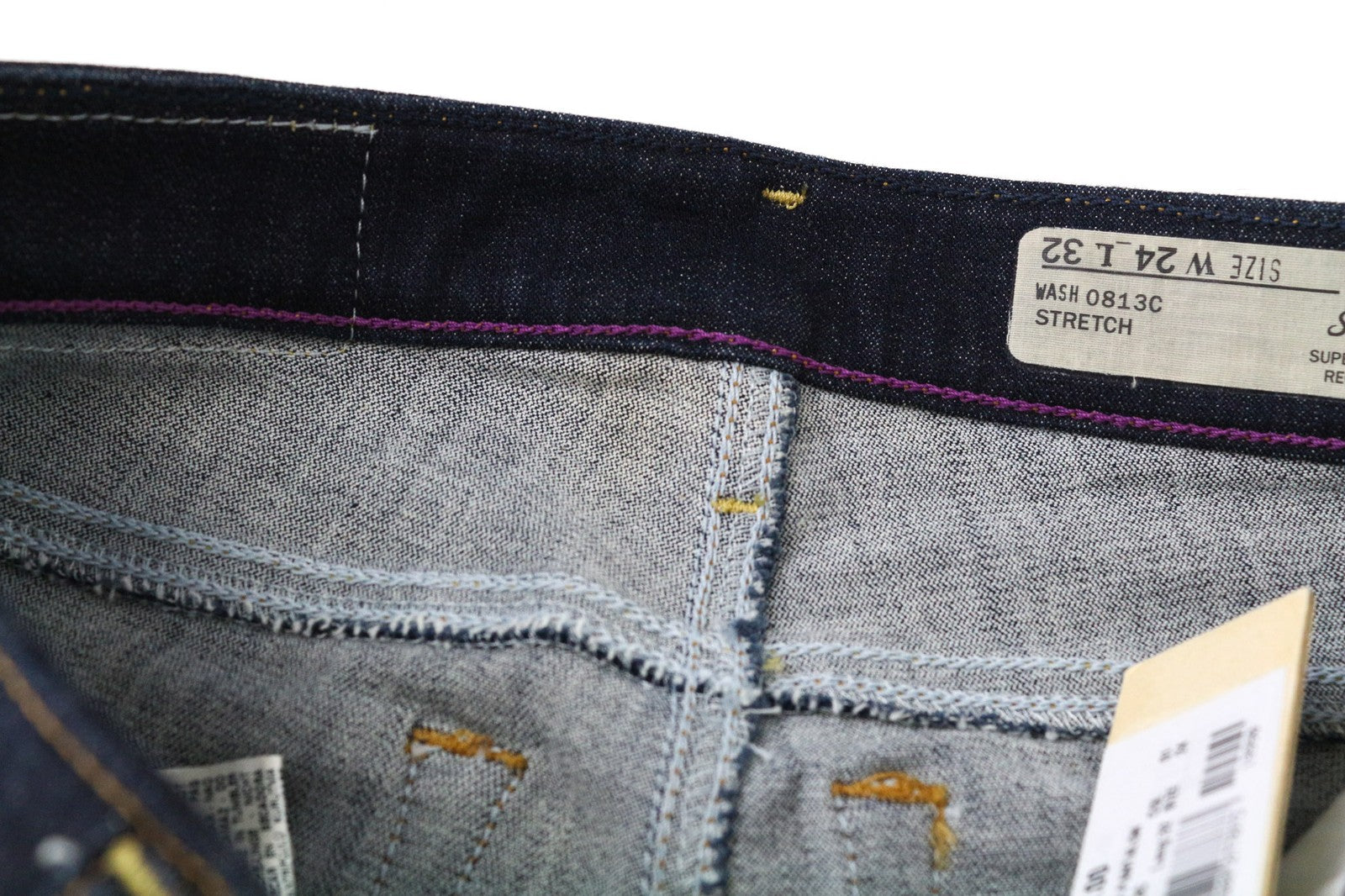 DIESEL Skinzee 0813C Women Jeans W24/L32 Blue Stretch Super Slim Skinny Girls