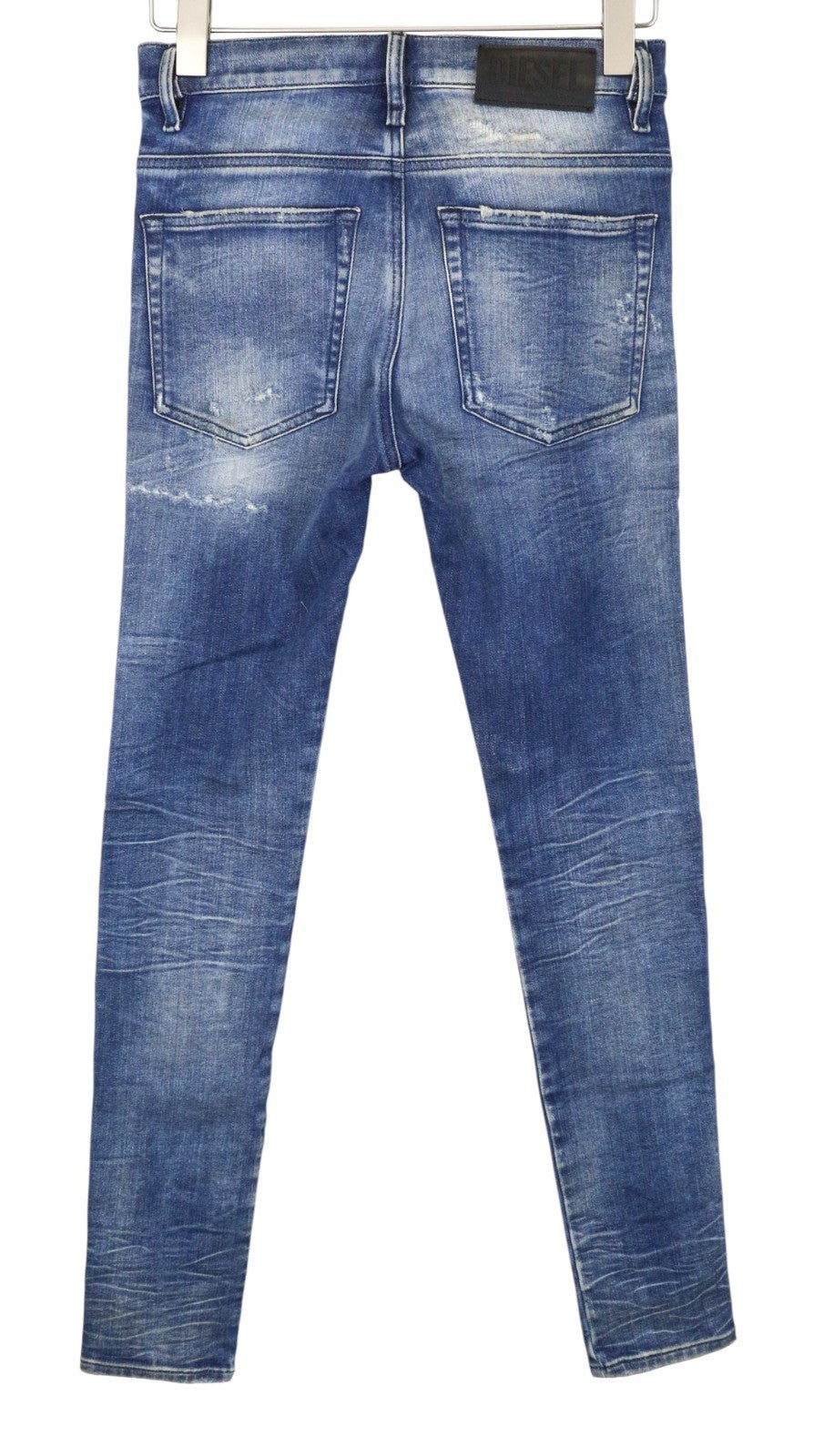 DIESEL D-Reeft-T 0870Q Men Jeans W26 Blue Jogg Sweat Stretch Super Skinny Boys