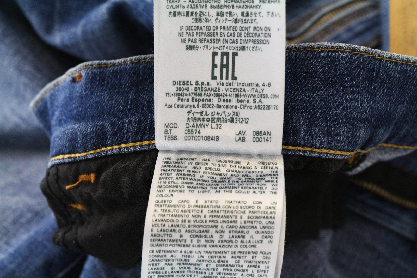 Jeans D-Amny 086AN