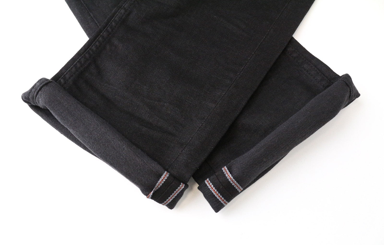 REPLAY Grover Men Jeans W30/L30 Selvedge Black Stretch Straight Fitted Button