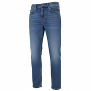 DIESEL 2020 D-Viker 0GYCT Men Jeans W30/L32 Blue Worn Fade Straight Fit