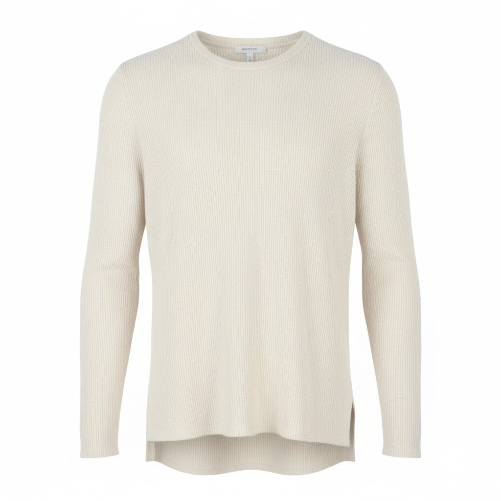Beiges Sweatshirt aus Polyester