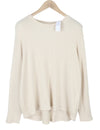 Beige Polyester Sweatshirt
