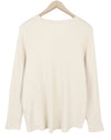 Beige Polyester Sweatshirt