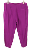 Purple Acetate Trousers