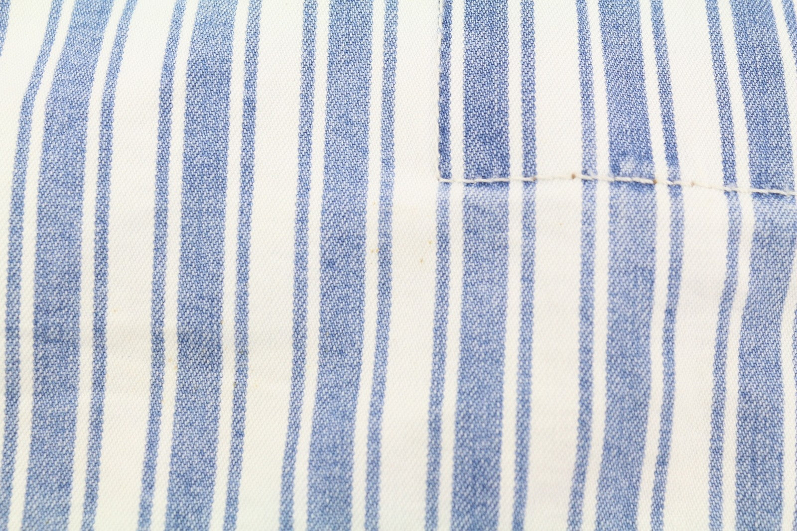 AMERICAN EAGLE OUTFITTERS Women Jacket XS Blue Stripe Button-Up Cropped Denim