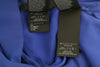 Blue Silk Blouse