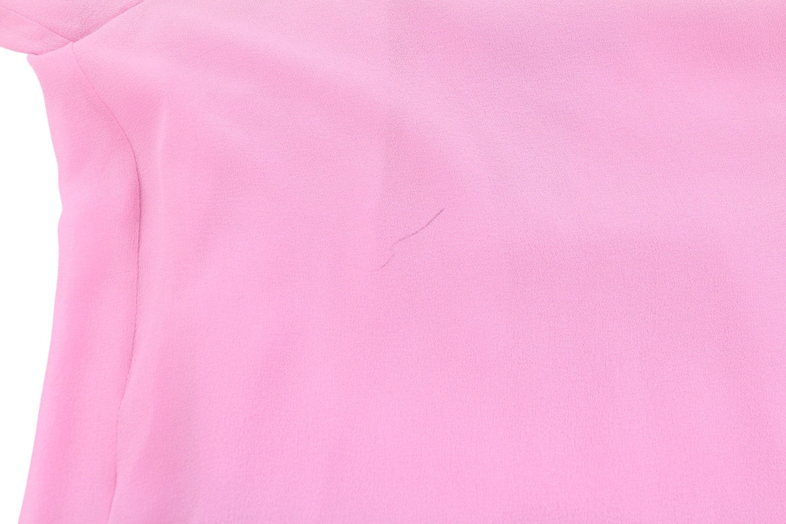 MAX MARA Women Blouse EU34 XS Pink Silk Rhinestone Detail Long Sleeve 2in1