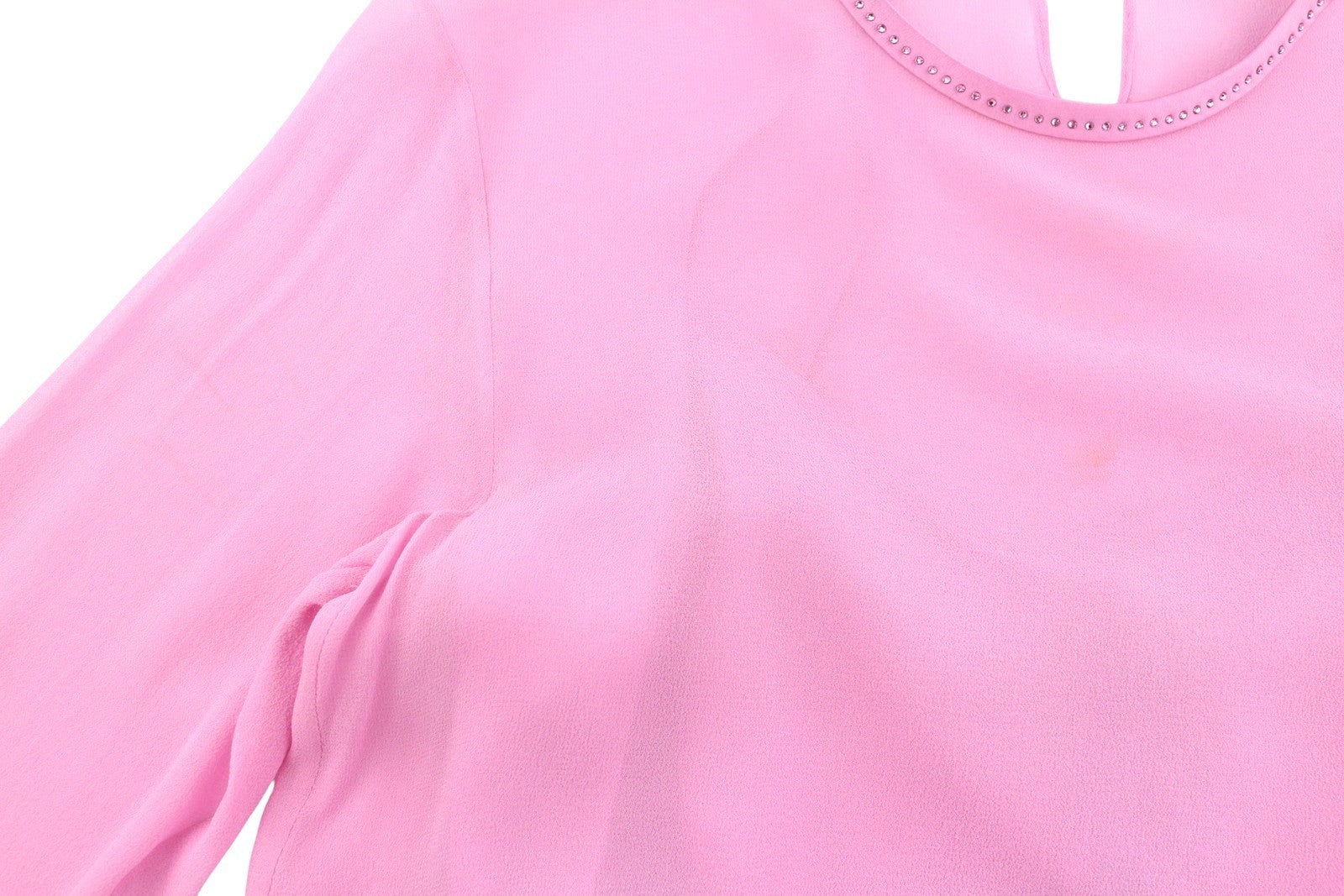 Pink Silk Blouse