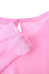 Pink Silk Blouse