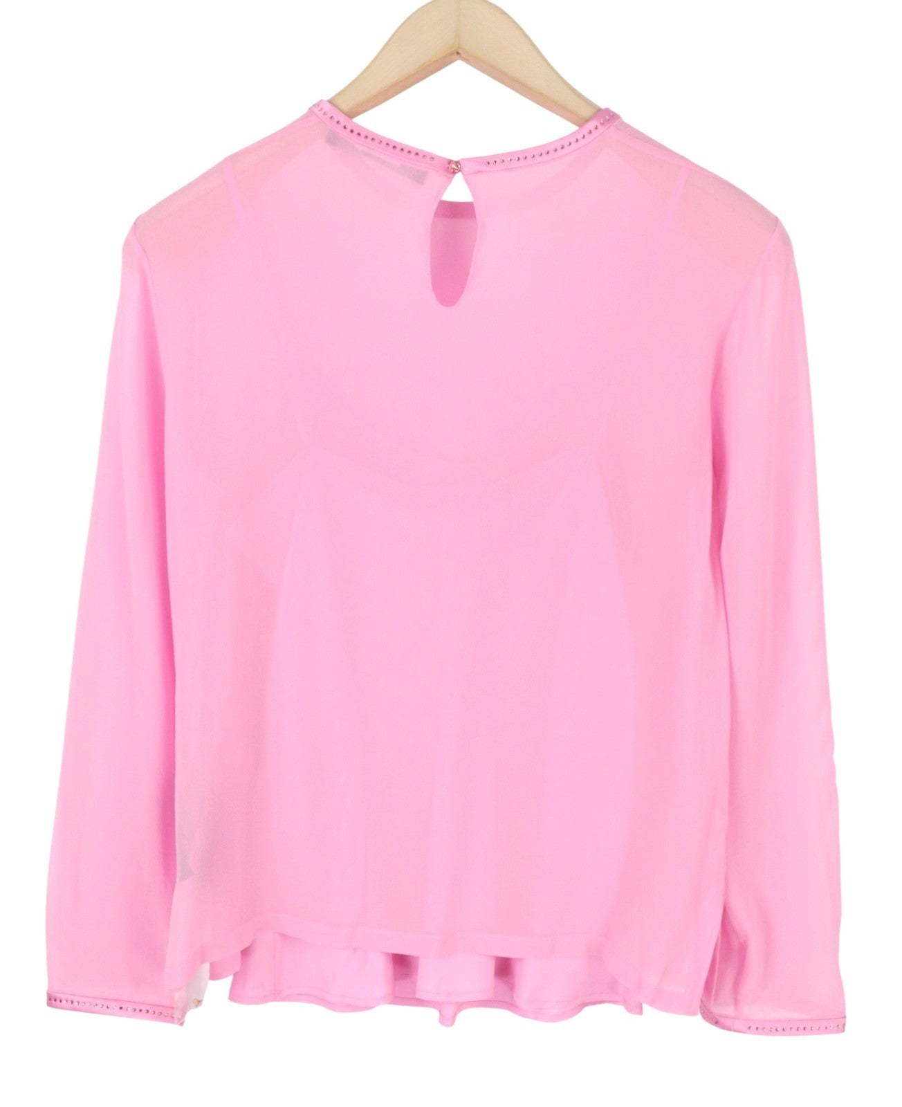Pink Silk Blouse