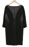 Black Wool Dress