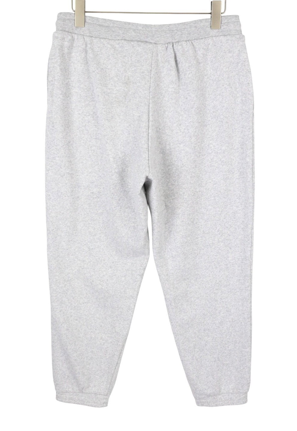 AMERICAN EAGLE OUTFITTERS Men Trousers L Grey Melange Drawstring Joggers