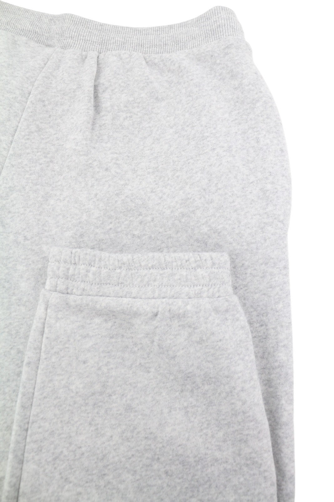 AMERICAN EAGLE OUTFITTERS Men Trousers L Grey Melange Drawstring Joggers