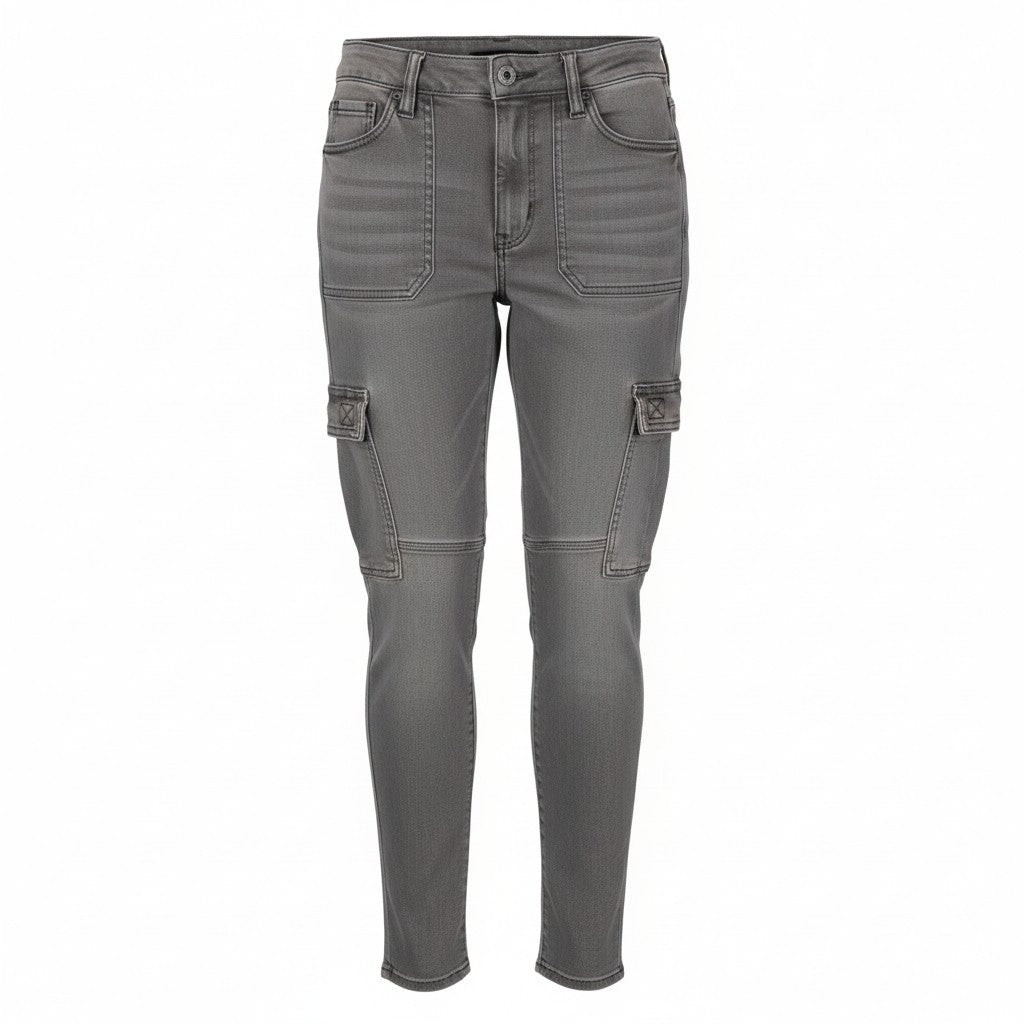 AMERICAN EAGLE OUTFITTERS Super Hi-Rise Jegging Women Jeans W30 Grey Skinny