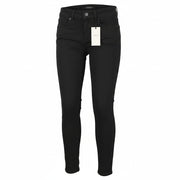 SCOTCH & SODA La Bohemienne Women Jeans W24/L32 Black Coated Look Skinny