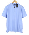 Blue Cotton Polos