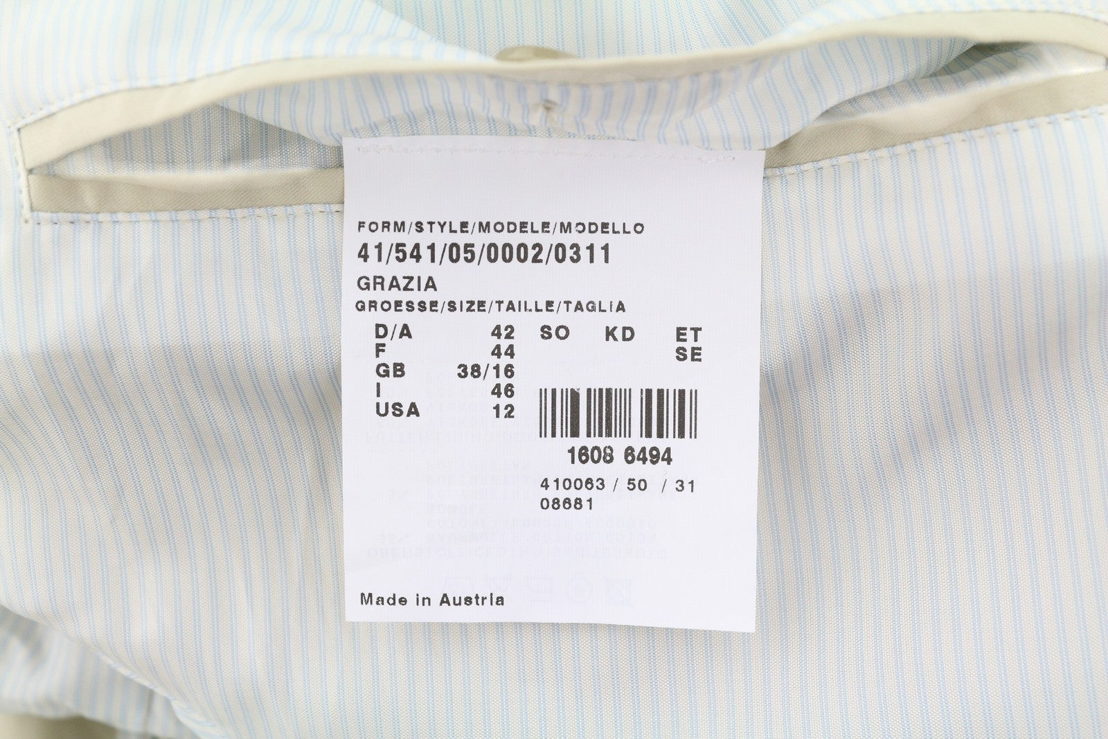 SCHNEIDERS SALZBURG Women Jacket EU42 Tan Button Up Spread Mid Length Overcoat