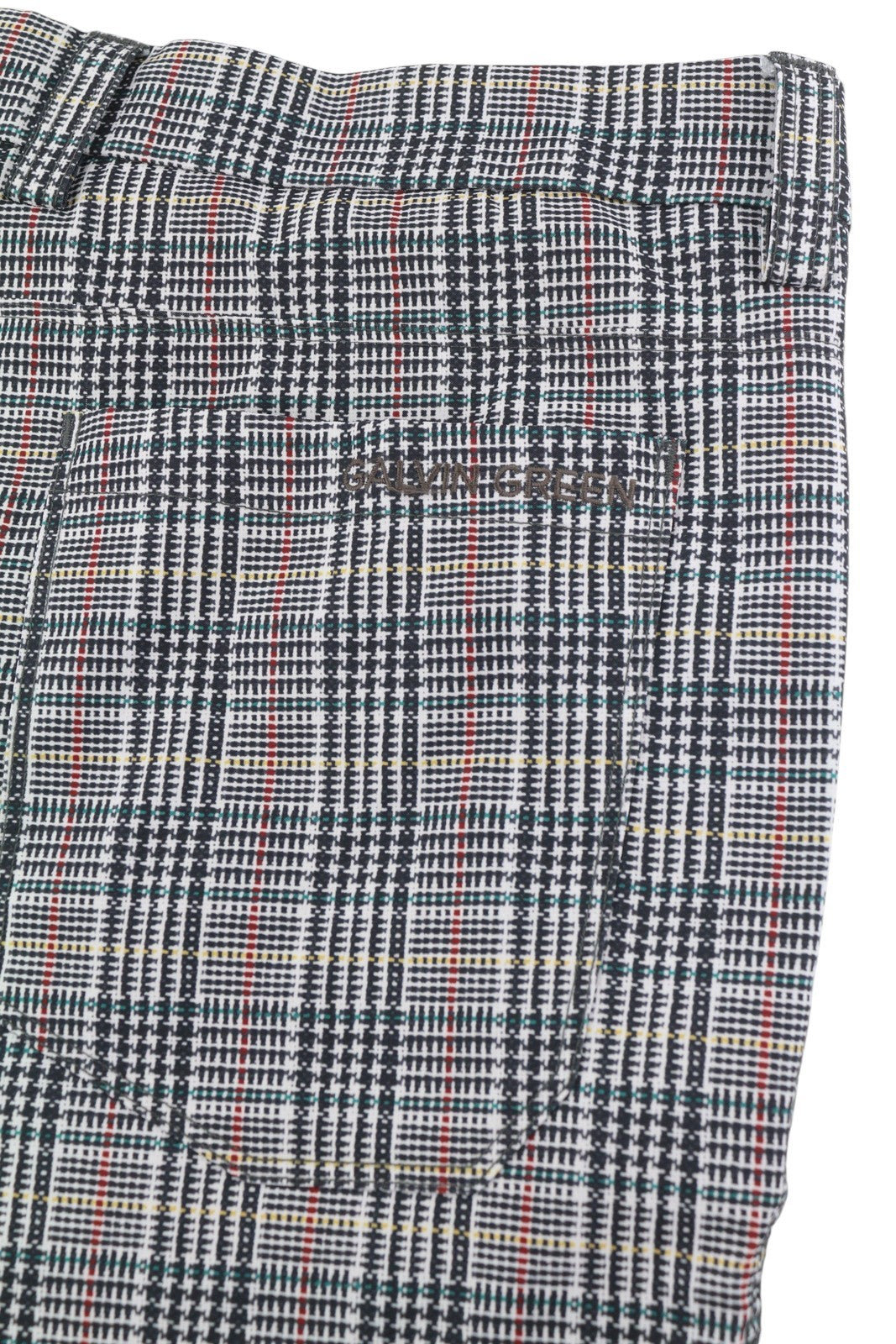 GALVIN GREEN Ventil8 Men Shorts W38 Plaid Patterned Zip Fly Casual