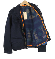 SCOTCH & SODA Men Jacket M Dark Blue Removable Lining Patch Pockets