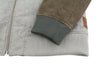 Grey Leather Jacket