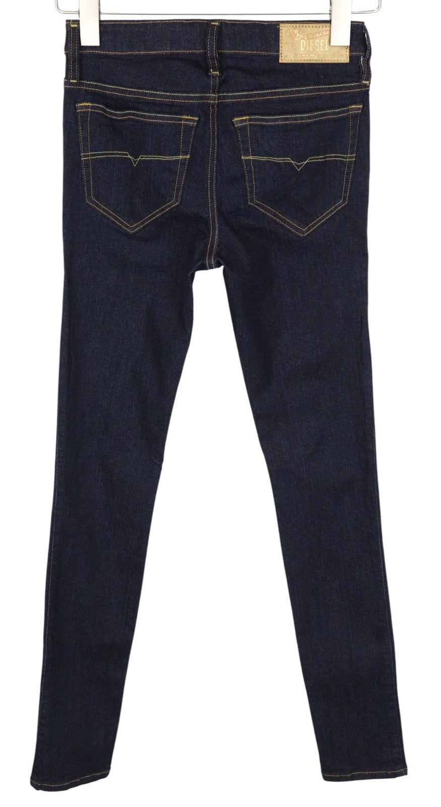 DIESEL Skinzee 0813C Women Jeans W26/L32 Super Slim Skinny Cotton Stretch Blue