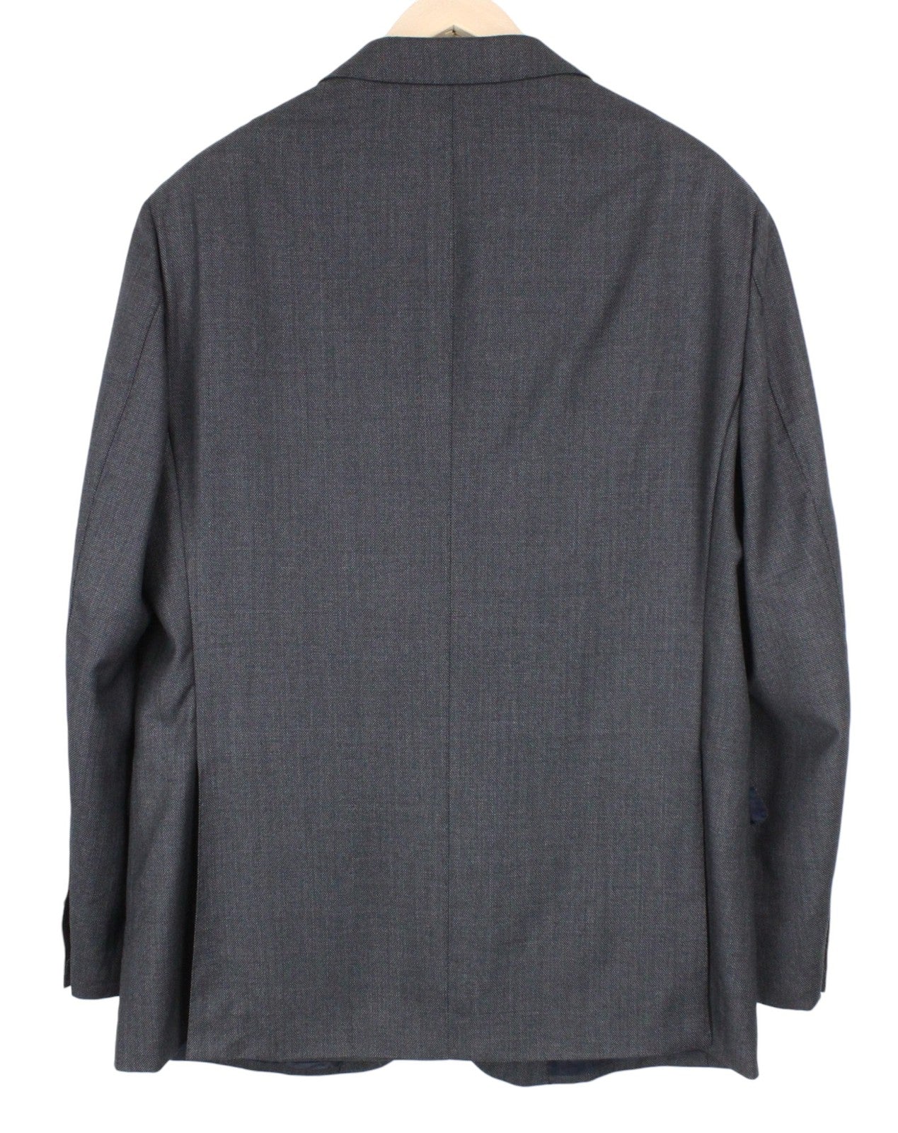 SUITSUPPLY Sienna Men Suit UK46R Single-Breasted Lined Grey Pure Wool 2 Piece