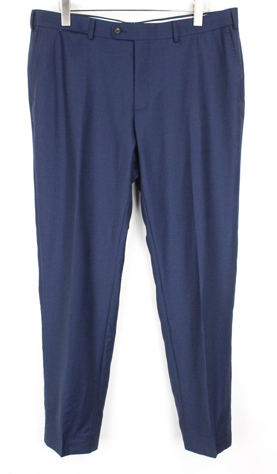 SUITSUPPLY Sienna Men Suit UK46R Lined Formal Blue Wool Super 130's 3 Piece