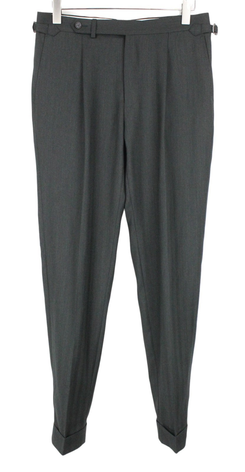SUITSUPPLY Havana Tulip Men Suit UK38R Green Pure Wool Super 130's Slim 3 Piece