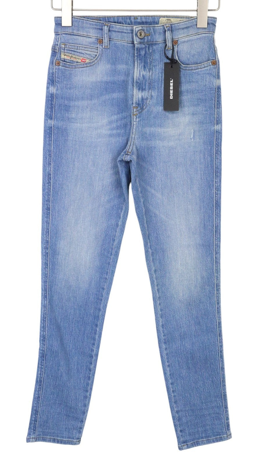 DIESEL Babhila-High 081AF Women Jeans W24/L32 Girls Slim-Skinny Blue Stretch