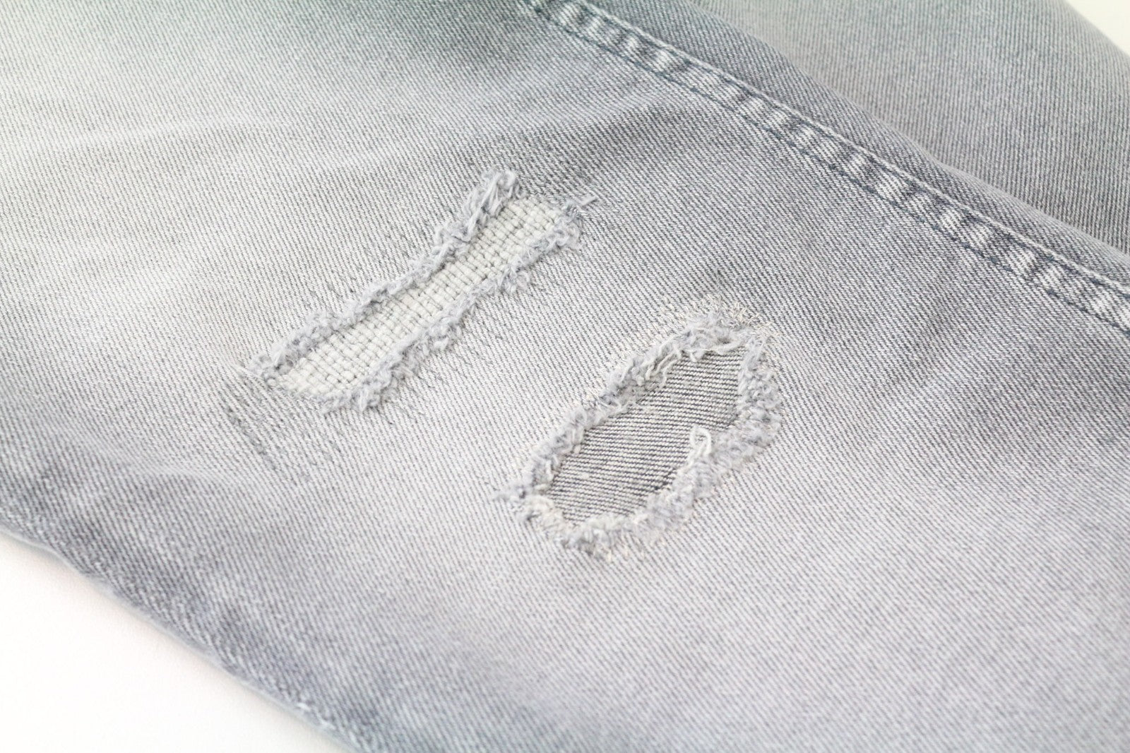 SCOTCH & SODA Dart Men Jeans W32/L32 Super Skinny Fit Distressed Faded Grey