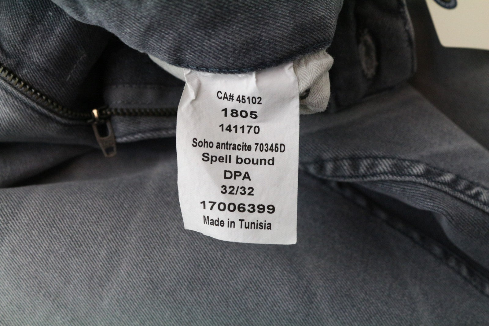 SCOTCH & SODA Dart Men Jeans W32/L32 Super Skinny Fit Distressed Wash Grey