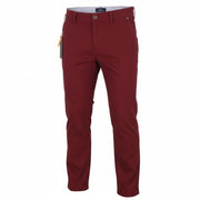 HARMONT & BLAINE Men Trousers 50 W37 Red Narrot Fit Zip Fly Chino