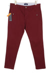 Red Cotton Trousers