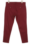 Red Cotton Trousers