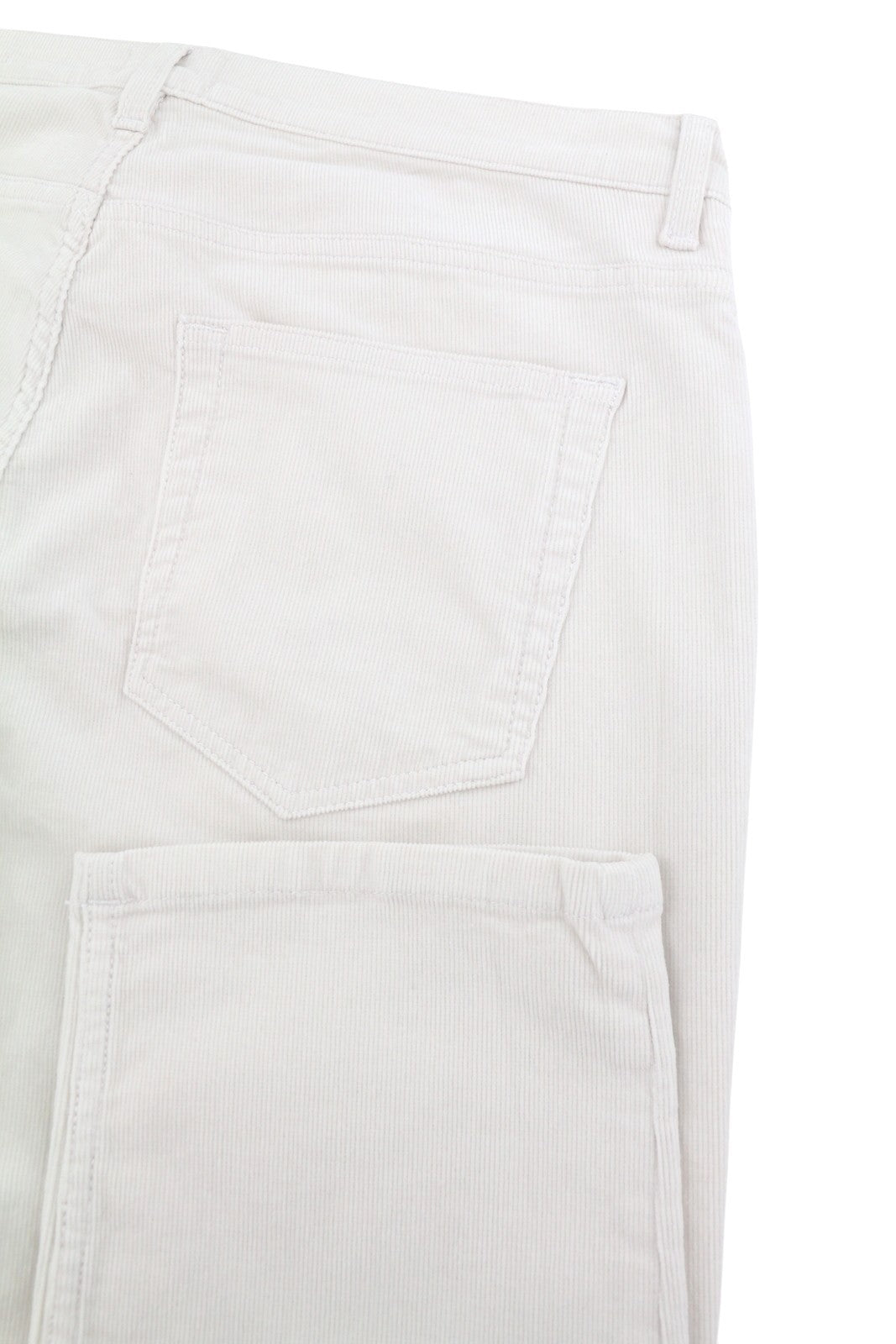 GANT Rugger The Cordster Men Trousers W30/L34 Ivory Slim Fit Cropped