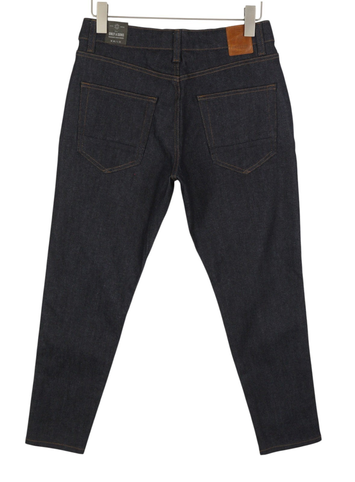 ONLY & SONS Avi Life Tap Rinse Men Jeans W30/L32 Dark Blue Taped Fit