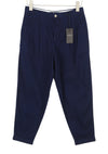 Blue Cotton Trousers