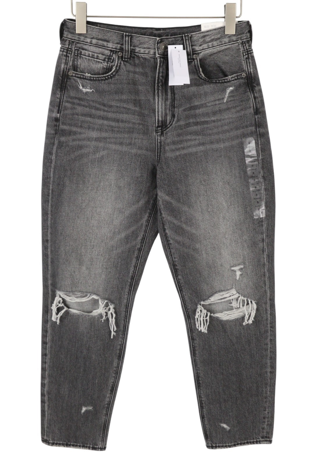 AMERICAN EAGLE OUTFITTERS Mom Women Jeans W29 Dark Grey  Ankle Fit