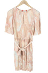 Pink Polyester Dress