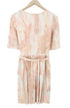 Pink Polyester Dress