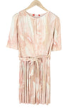 Pink Polyester Dress