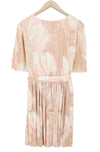 Pink Polyester Dress