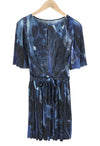 Blue Polyester Dress