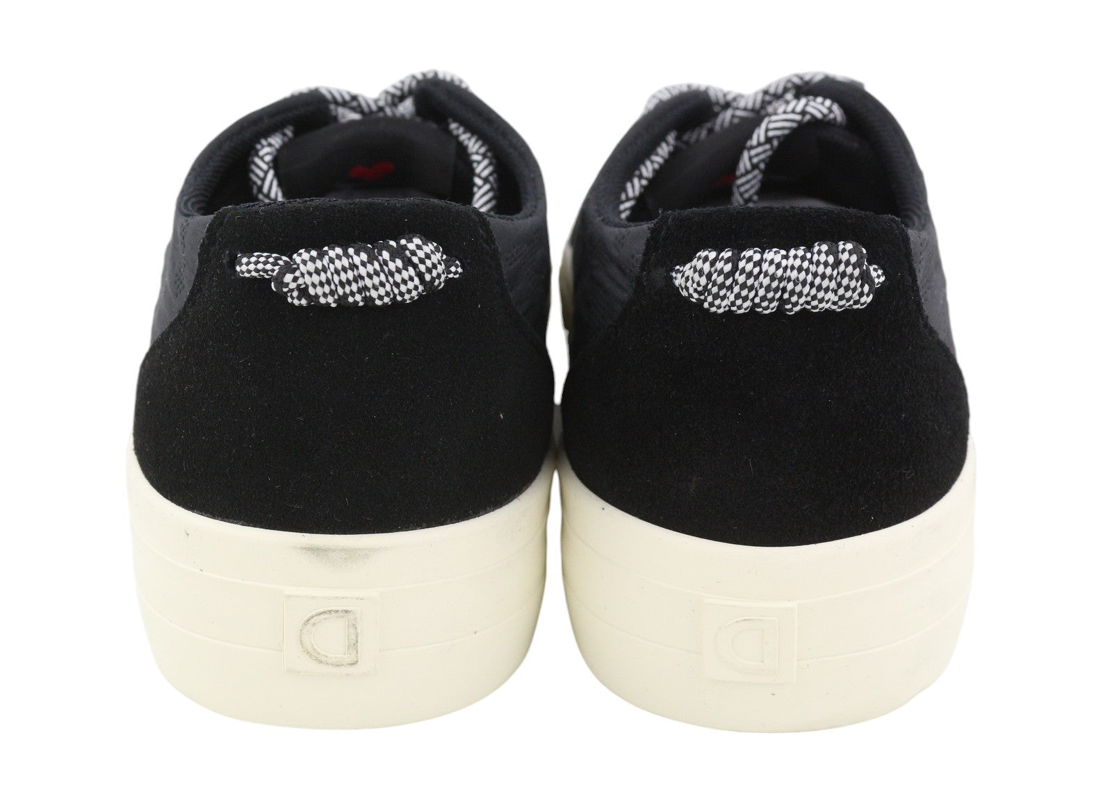 DESIGUAL Street Padded Women Sneakers EU40 Black Leather Lace Up Platform